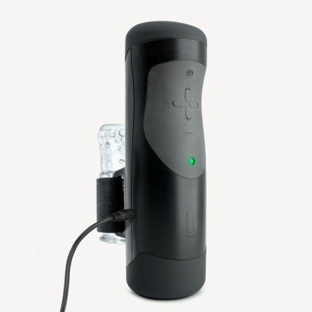The Handy - App Controlled Interactive Bluetooth Stroker Male Masturbator (Black)