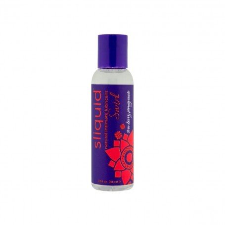 Sliquid - Swirl Natural Intimate Water Based Lubricant Strawberry Pomegranate 2 oz.